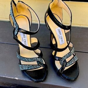 Jimmy Choo black high heels